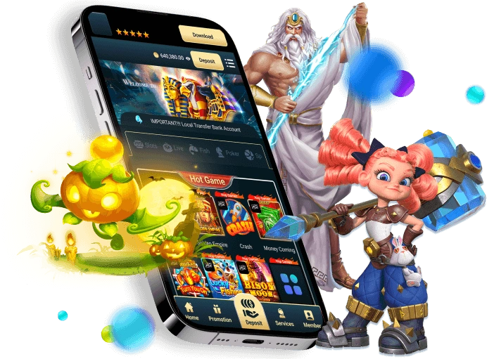 Chơi slot game trên điện thoại di động