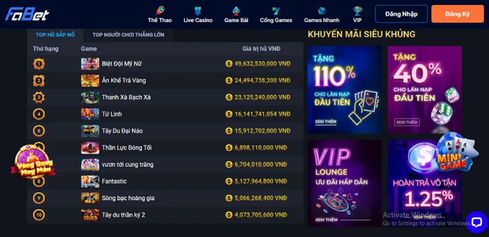 Lợi ích độc quyền khi đăng ký 3in1bet