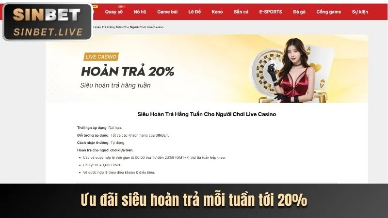 Khuyến mãi tiền thưởng nạp đầu